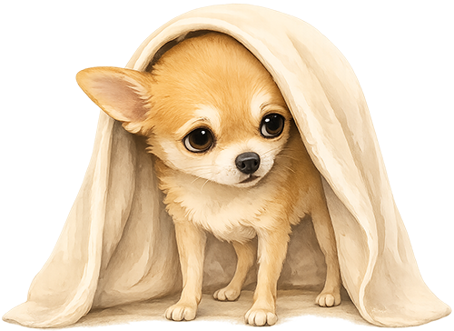 PC-Chihuahua-onder-deken