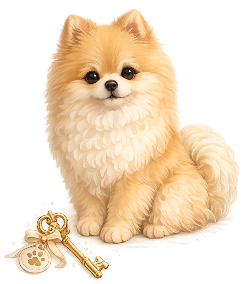 Puur-Coature-Pomeranian